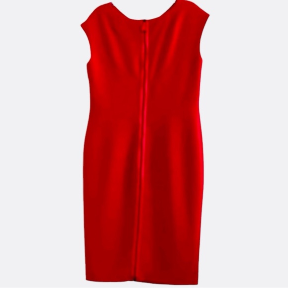 JONES NEW YORK MIDI ,BACK ZIPPER, SHEATH DRESS SIZE 12 - Picture 14 of 14